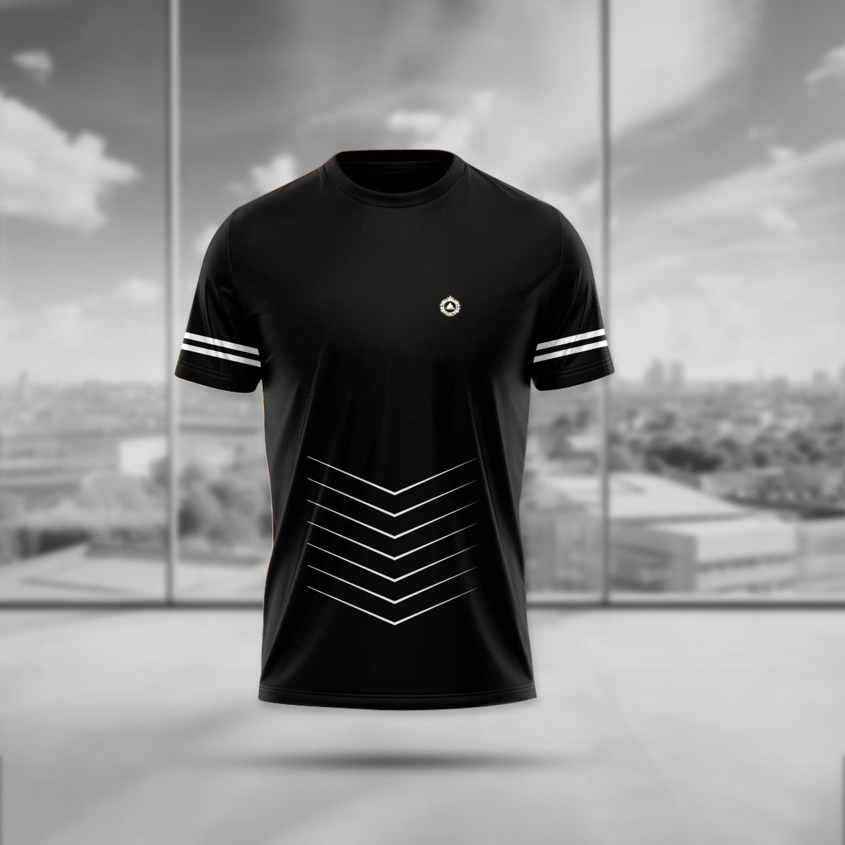 Stylish Half Sleeve Sports T-shirt