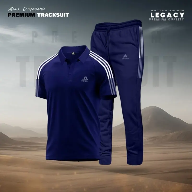 Stylish Sports Track Suit 2 pcs full Set